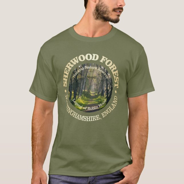 Camiseta Bosque de Sherwood (Anverso)
