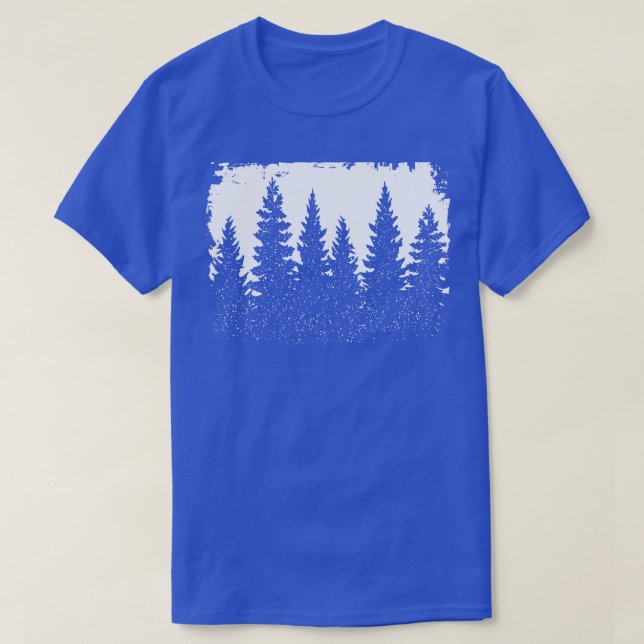 Camiseta Bosque de vacaciones (Diseño del anverso)