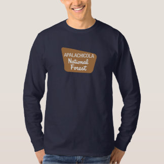 Camiseta Bosque del Estado de Apalachicola (Rótulo)