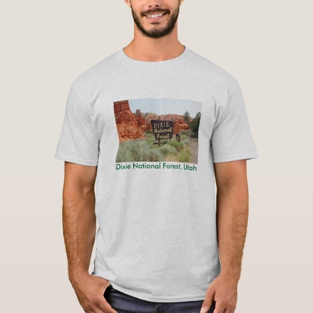 Camiseta Bosque del Estado de Dixie (Anverso)