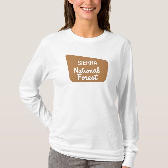 Camiseta Bosque del Estado de Sierra (Rótulo) (Anverso)
