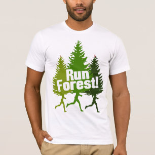 Camiseta Bosque divertido del funcionamiento del
