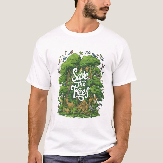 Camiseta Bosque encantado vivo (Anverso)