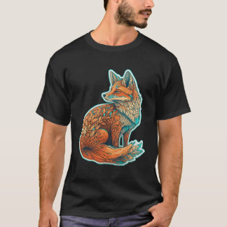 Camiseta Bosque Espíritu Fox Planta Transformación Naturale