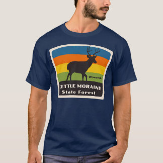 Camiseta Bosque estatal Kettle Moraine Wisconsin Roaming De
