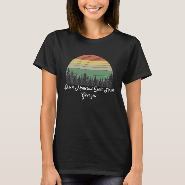 Camiseta Bosque Estatal Memorial de Dixon (Anverso)