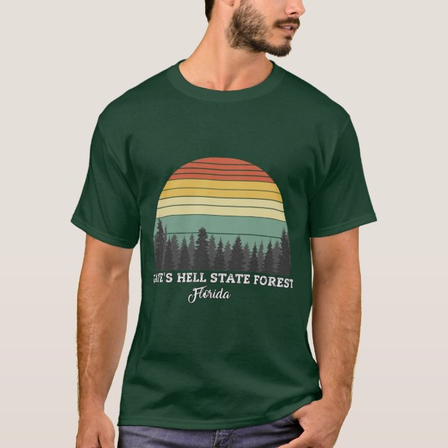 Camiseta Bosque Estatal Tates Hell Florida (Anverso)