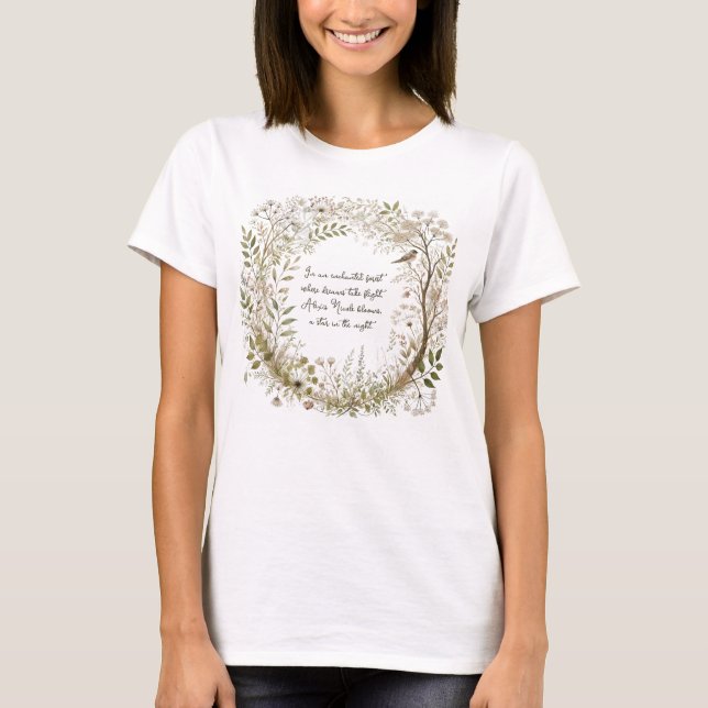 Camiseta Bosque etéreo encantado (Anverso)