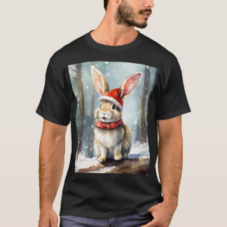 Camiseta "Bosque festivo: Un conejo de moras Maravilla