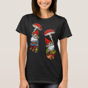 Camiseta Bosque Gnomes Hippie Mushrooms Naturaleza Fungi Ps