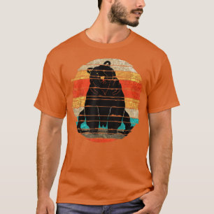 Camiseta Bosque Grizzly Bear Lover Wildlife Nature Animal R