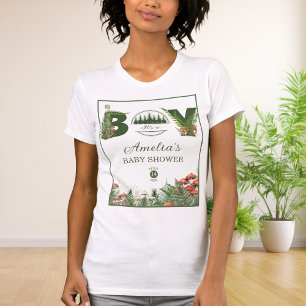 Camiseta Bosque Hongo Es una ducha de bebé del bosque Niño 