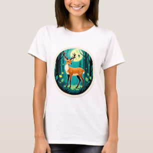 Camiseta Bosque Mágico de Ciervos
