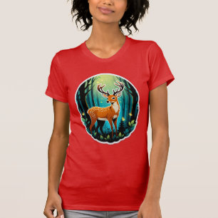 Camiseta Bosque Mágico de Ciervos
