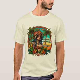 Camiseta Bosque místico: Animales encantados y flora