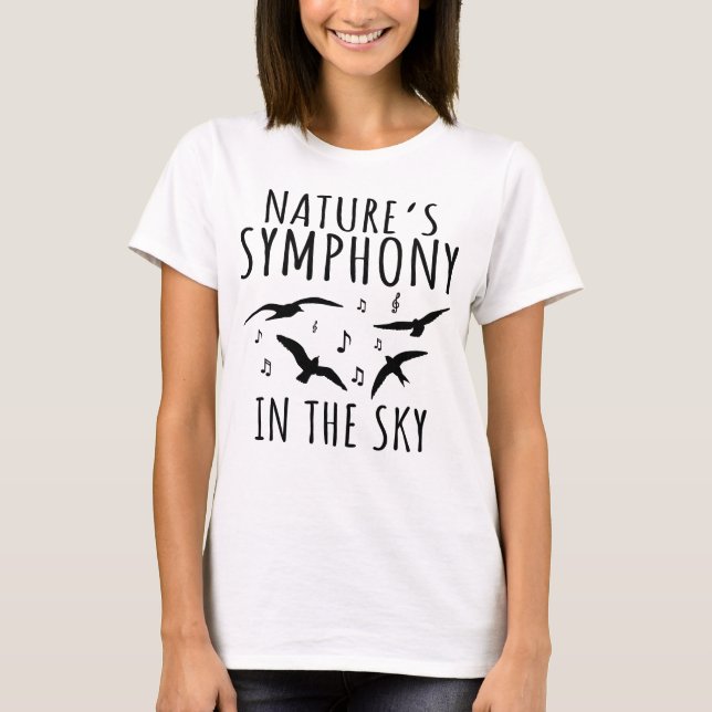 Camiseta Bosque musical sinfónico de la naturaleza (Anverso)