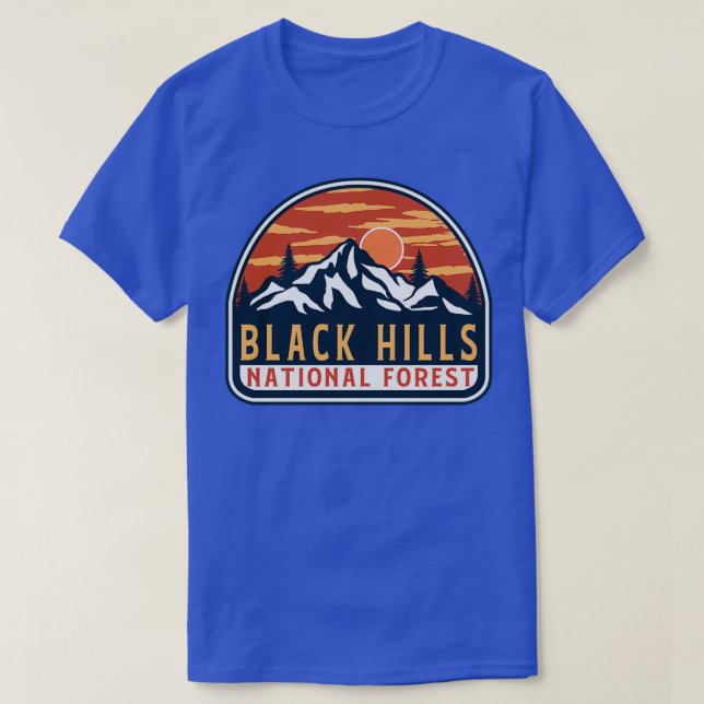 Camiseta Bosque nacional 3 de Black Hills (Diseño del anverso)