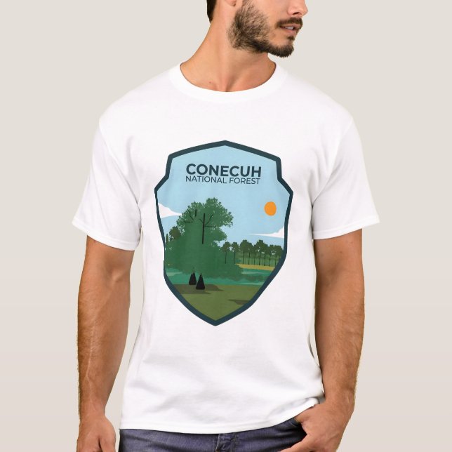 Camiseta Bosque Nacional Conecuh (Anverso)