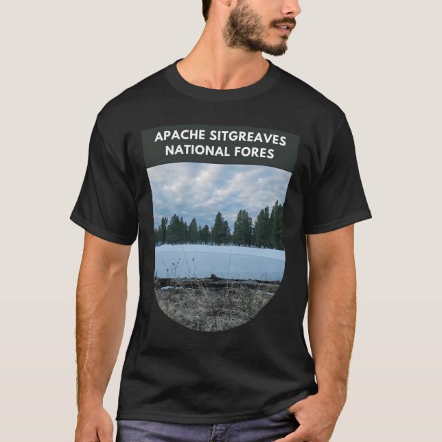 Camiseta Bosque nacional de Apache Sitgreaves (Anverso)
