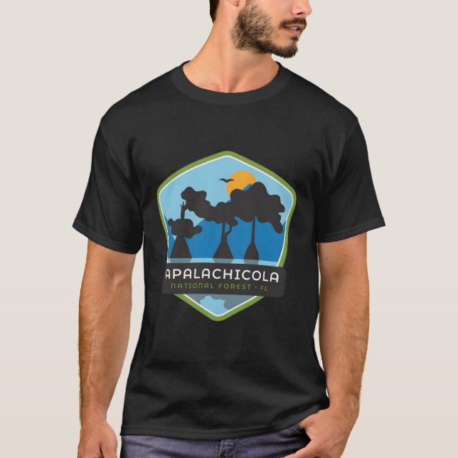 Camiseta Bosque nacional de Apalachicola � Florida (Anverso)