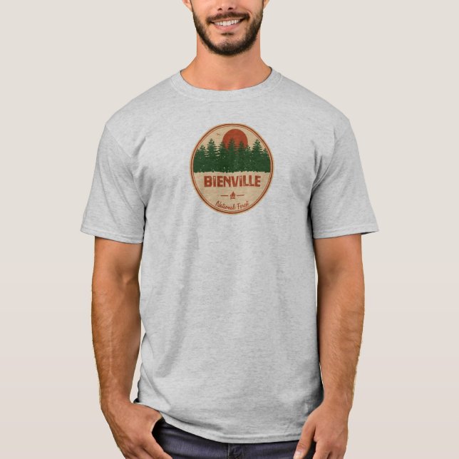 Camiseta Bosque nacional de Bienville (Anverso)