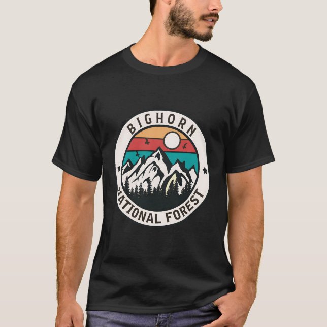 Camiseta Bosque nacional de Bighorn (Anverso)