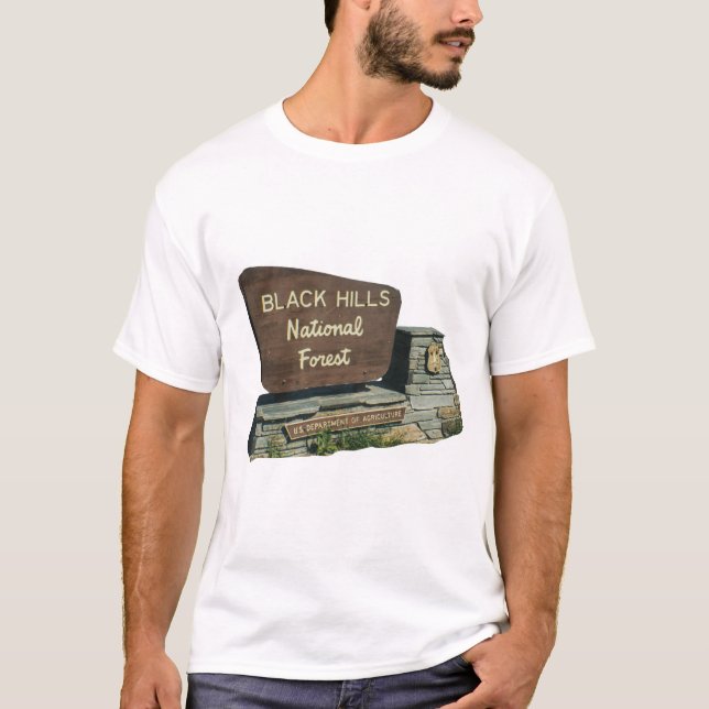 Camiseta Bosque nacional de Black Hills (Anverso)