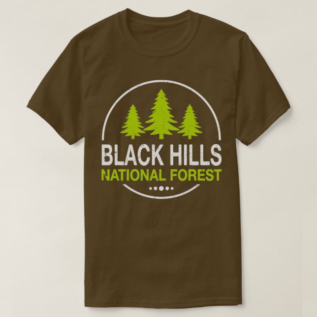 Camiseta Bosque nacional de Black Hills (Diseño del anverso)