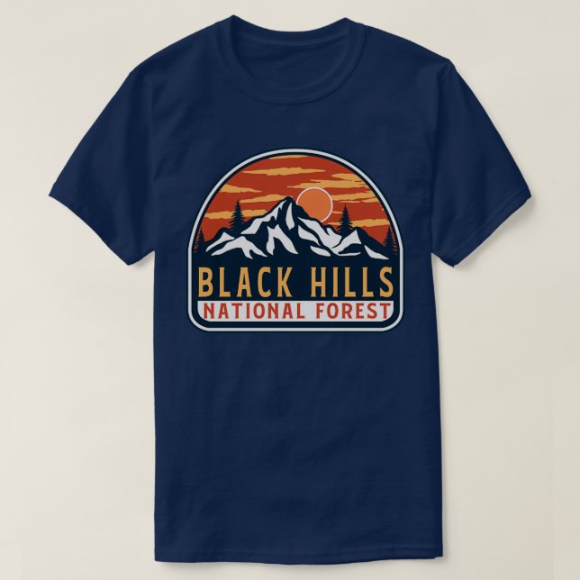 Camiseta Bosque nacional de Black Hills 4 (Diseño del anverso)