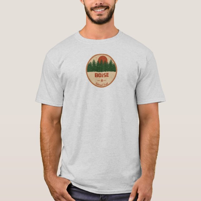 Camiseta Bosque nacional de Boise (Anverso)