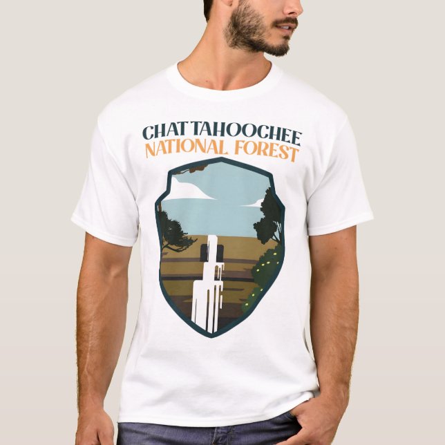 Camiseta Bosque nacional de Chattahoochee (Anverso)