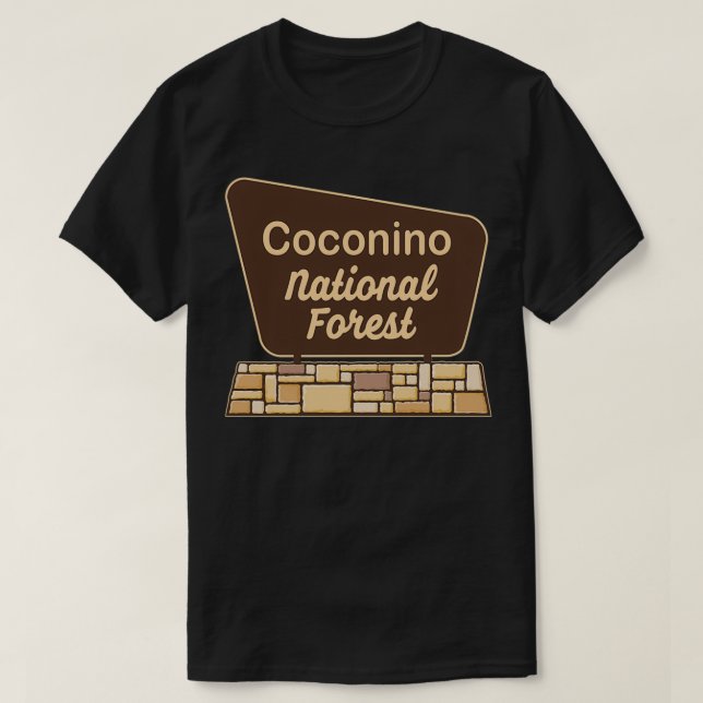 Camiseta Bosque nacional de Coconino (Diseño del anverso)
