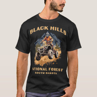 Camiseta Bosque Nacional de Colinas Negras ATV UTV OHV Quad