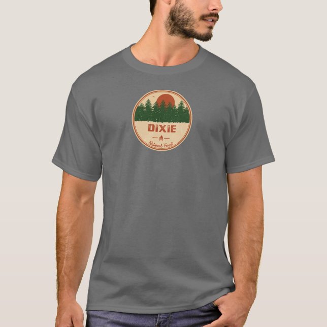 Camiseta Bosque nacional de Dixie (Anverso)