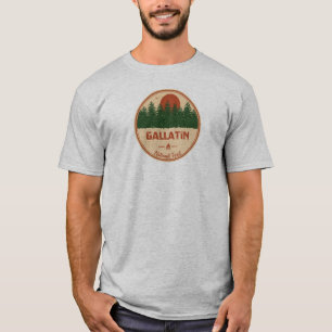 Camiseta Bosque nacional de Gallatin