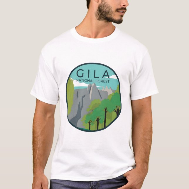 Camiseta Bosque nacional de Gila (Anverso)