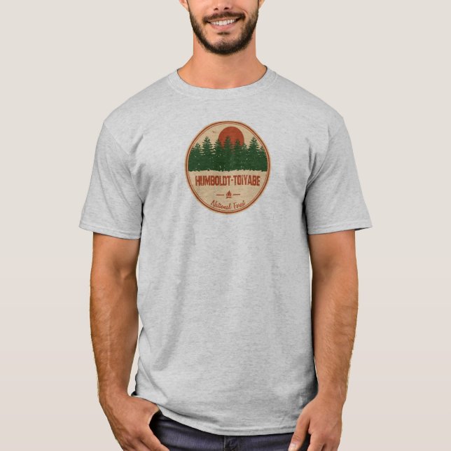 Camiseta Bosque nacional de Humboldt-Toiyabe (Anverso)