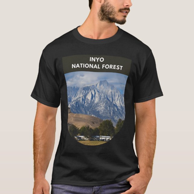 Camiseta Bosque nacional de Inyo (Anverso)