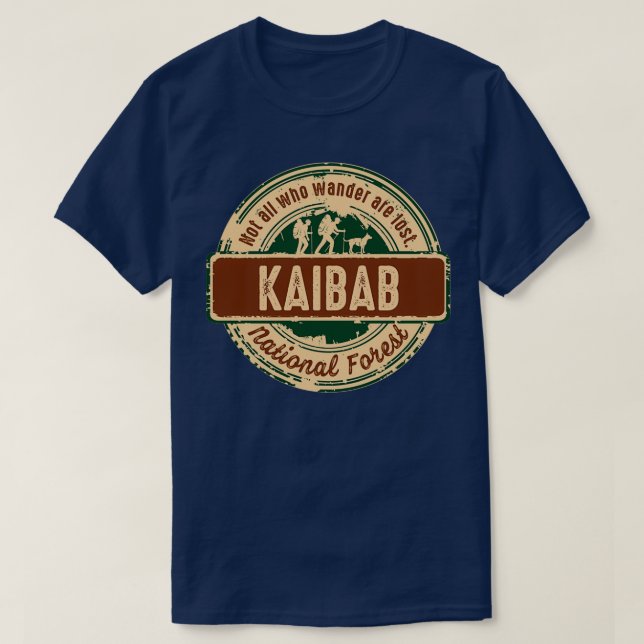 Camiseta Bosque nacional de Kaibab (Diseño del anverso)