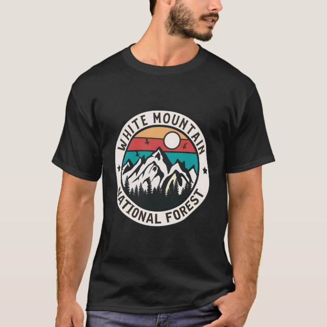 Camiseta Bosque nacional de las montañas blancas (Anverso)