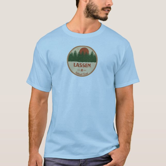 Camiseta Bosque nacional de Lassen (Anverso)