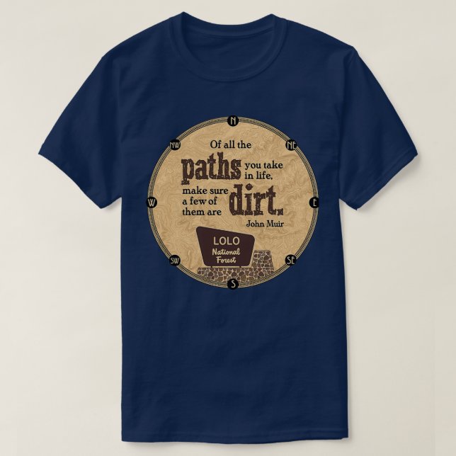 Camiseta Bosque nacional de Lolo (Diseño del anverso)