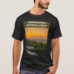 Camiseta Bosque Nacional de Monongahela - Sunrise - West Vi