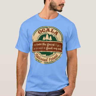Camiseta Bosque nacional de Ocala y en el bosque voy