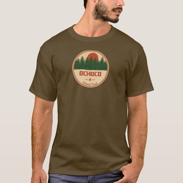 Camiseta Bosque nacional de Ochoco (Anverso)