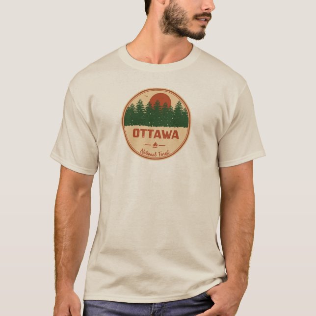 Camiseta Bosque nacional de Ottawa (Anverso)
