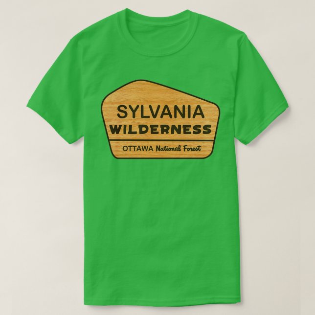 Camiseta Bosque nacional de Ottawa 1 de Sylvania Wilderness (Diseño del anverso)