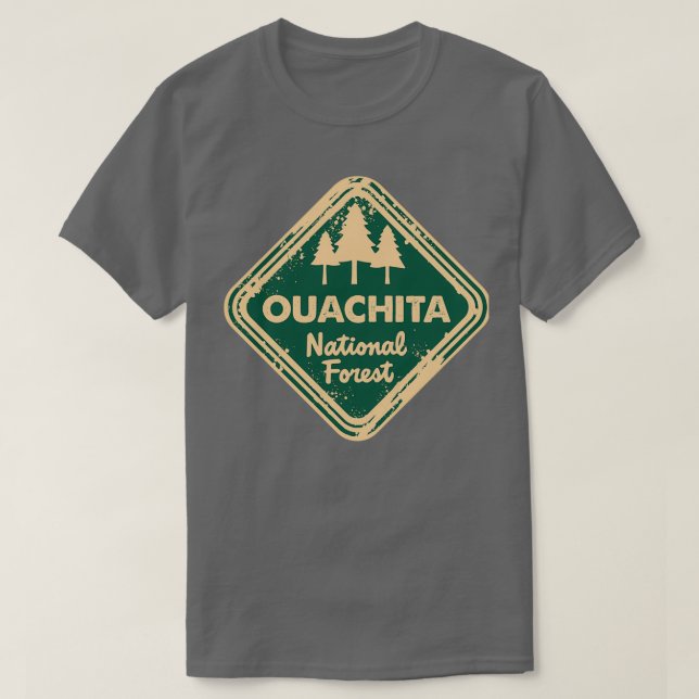 Camiseta Bosque nacional de Ouachita (Diseño del anverso)