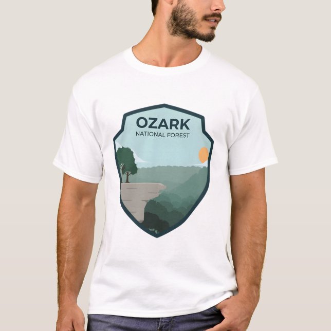 Camiseta Bosque nacional de Ozark (Anverso)
