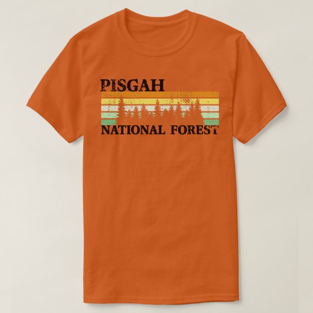 Camiseta Bosque nacional de Pisgah (Diseño del anverso)
